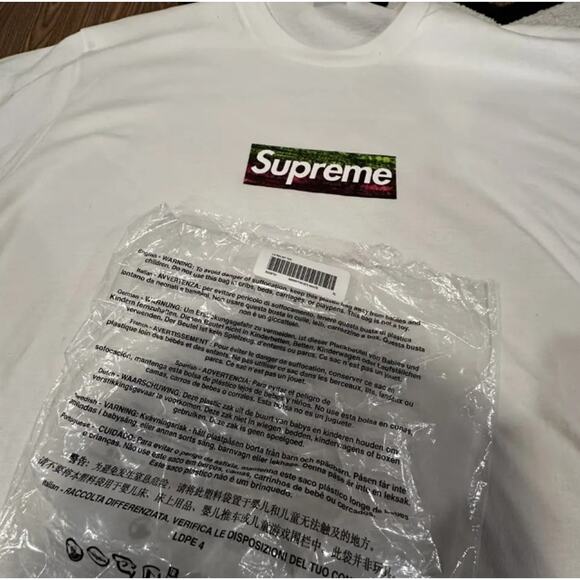Supreme Los Angeles Fire Relief Box Logo Tee – Size XL – Brand New - Picture 2 of 8